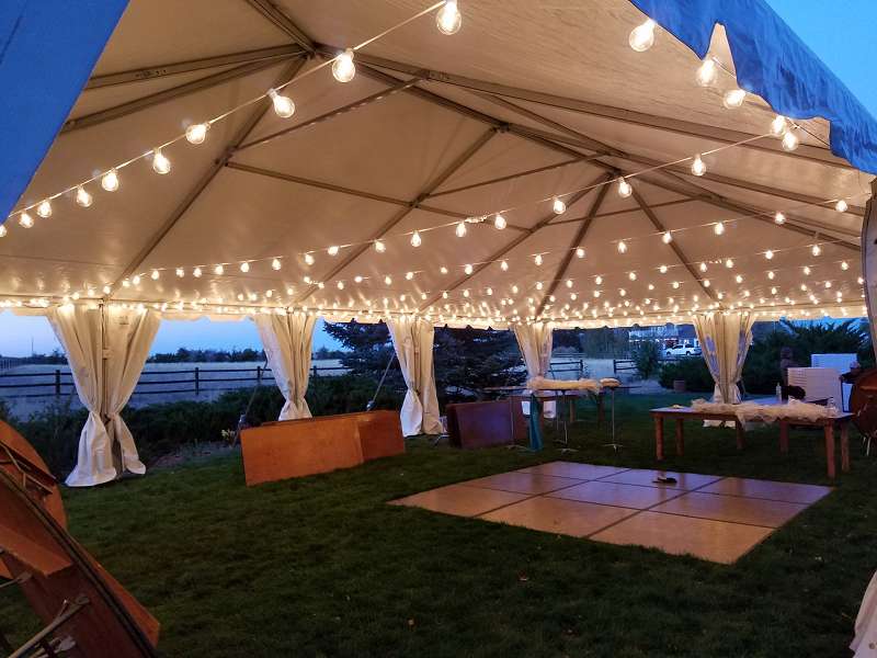Tent with Lighting