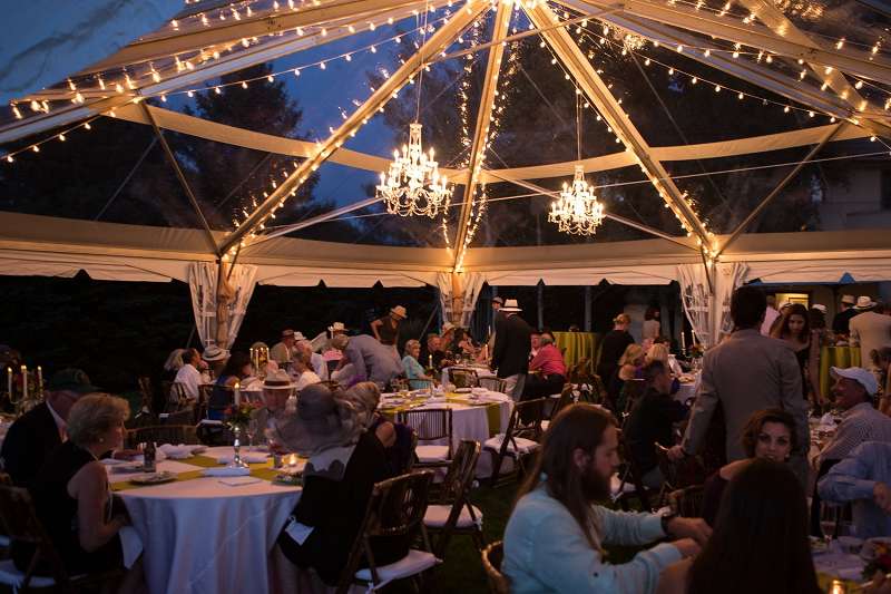 Party in Tent