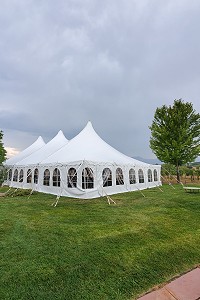 40' Wide Century High Peak Pole Canopy Tent