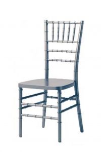 Silver Resin Chiavari / Cane Chair