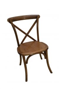 Cross Back Harvest Chair