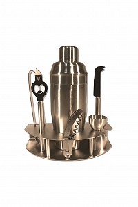 Martini Shaker and Bar Kit