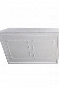 Vintage White 6' Bar