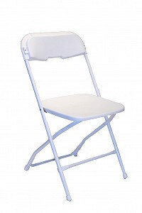 Wedding White Plastic Folding Chair